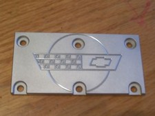 Tpi Lt1 Corvette Throttle Body Cover Plate Bead Blast Finish Tpi Lt1 Corvette Throttle Body Cover Plate Bead Blast Finish