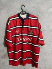 Gloucester Jersey Match Worn Rugby Union Shirt 2002 Cotton Traders Men Size 50
