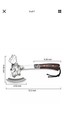 12.2" Camping Hatchet with Sheath Outdoor Polished Axe Survival Wolf Tomahawk — photo 6
