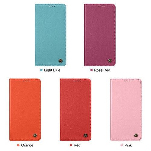 Handy Hülle Schutz Tasche für Apple iPhone Samsung Galaxy Magnet Cover Etui Case - Bild 2 von 21
