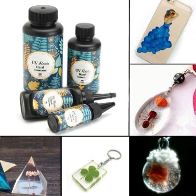 HOT Gemstones Epoxy Glue For Jewelry 25g/60g Clear UV Resin