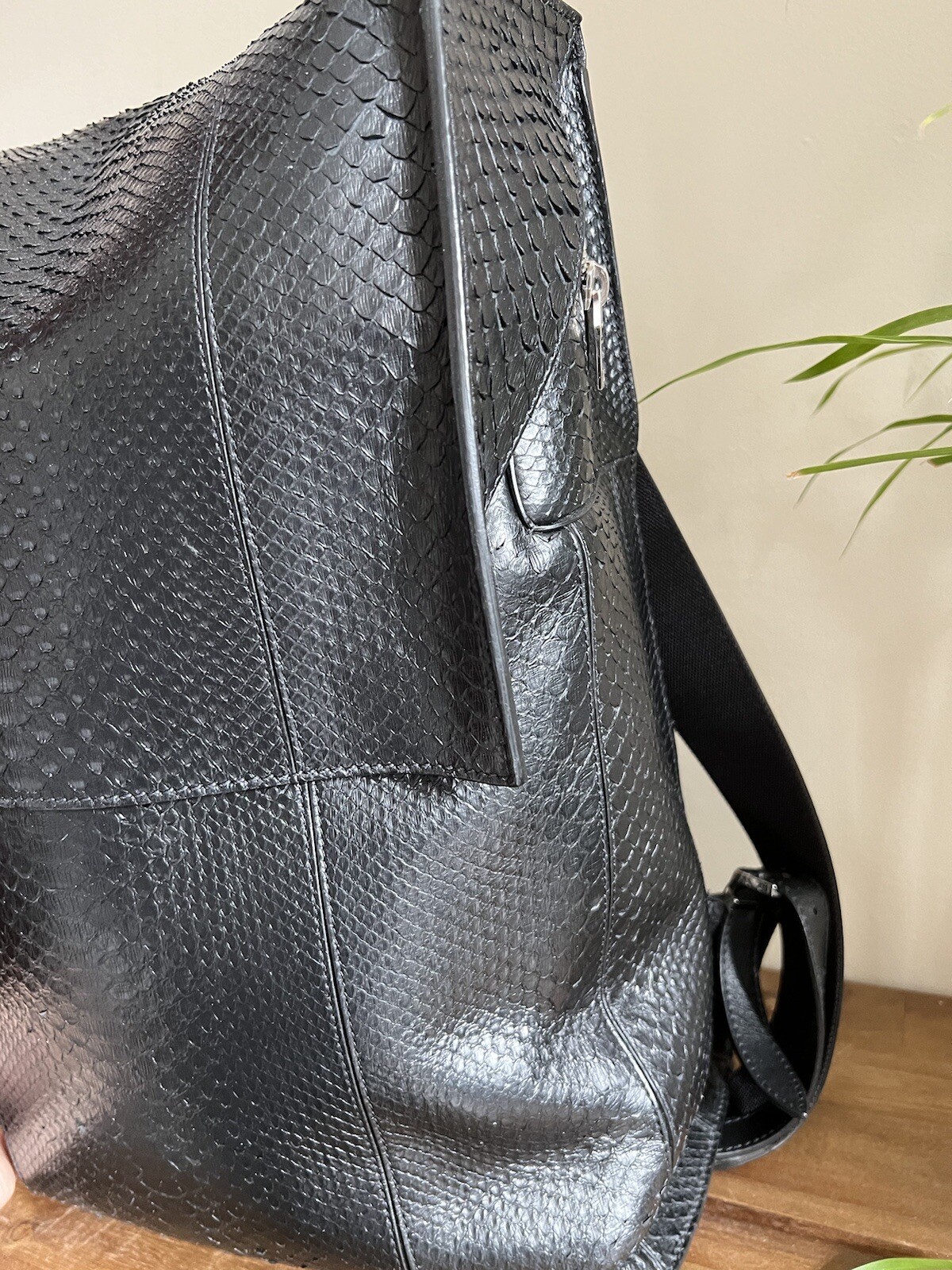 Balenciaga - Phileas Backpack - Python - Men - Wo… - image 17