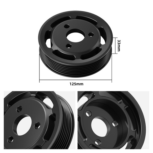 Aluminium Power Steering Pump Pulley For BMW E82 E90 E91 E92 E93 135i 335i N54 - Picture 6 of 9
