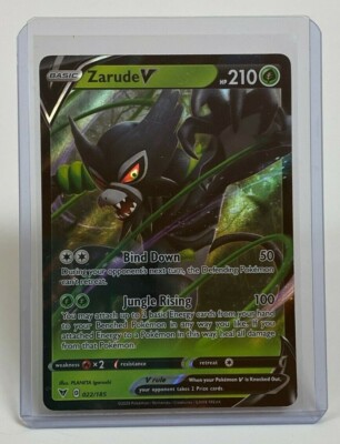 Zarude V Ultra Rare - 022/185 Vivid Voltage - Pokemon TCG - Mint/NM Never Played | eBay Zarude V Ultra Rare - 022/185 Vivid Voltage - Pokemon TCG - Mint/NM Never Played | eBay