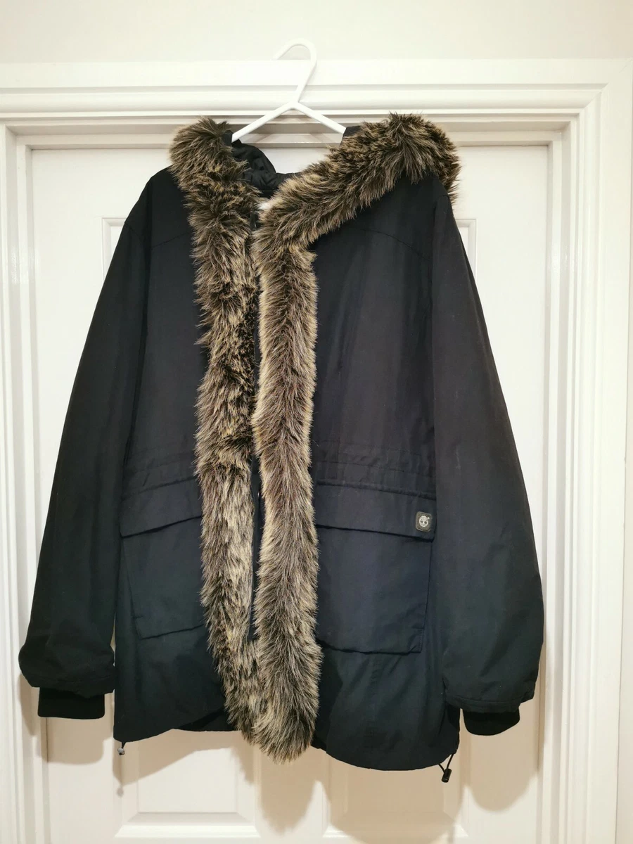 Timberland fur coat deals