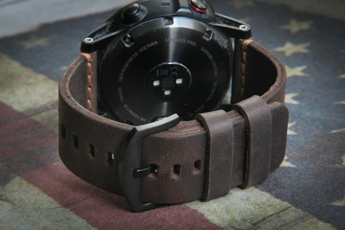 Garmin fenix 5x clearance leather