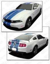 Ford Mustang 2010-2012 Pre-cut Top Double Stripe Set Decals Choose Color Ford Mustang 2010-2012 Pre-cut Top Double Stripe Set Decals Choose Color