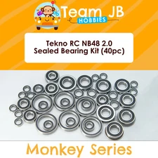 Tekno RC NB48 2.0 - 40 Pcs Rubber Sealed Bearings Kit