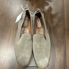 Franco Sarto Ladies Loafer Suede Upper Size 11 Grey New in Box