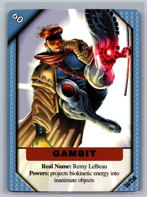 Marvel ReCharge CCG Gambit #38/250 TCG Series 1