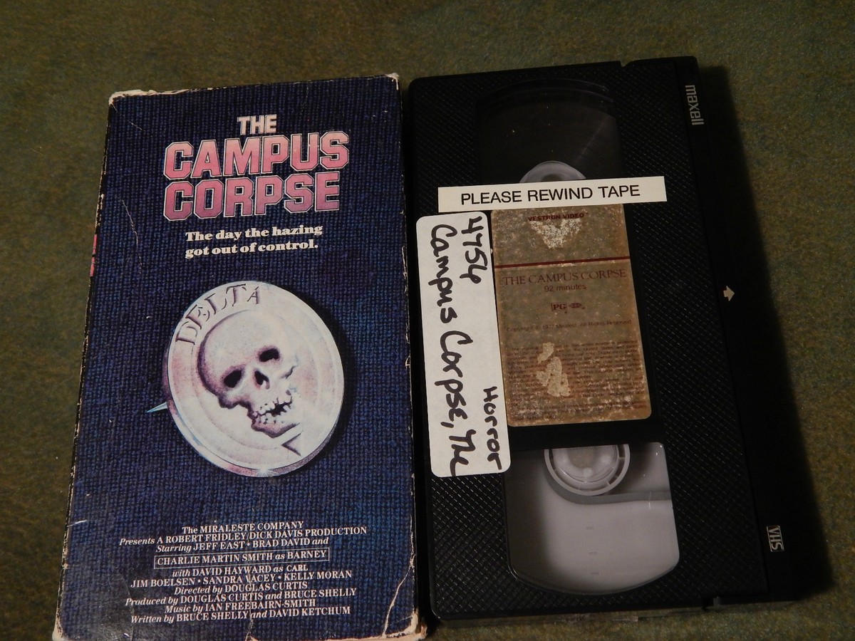 The Curious Case of the Campus Corpse (VHS) for sale online