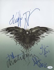 "Game of Thrones" Cast AUTOGRAPHS Signed 11x14 Photo - Aidan Gillen +4 ACOA