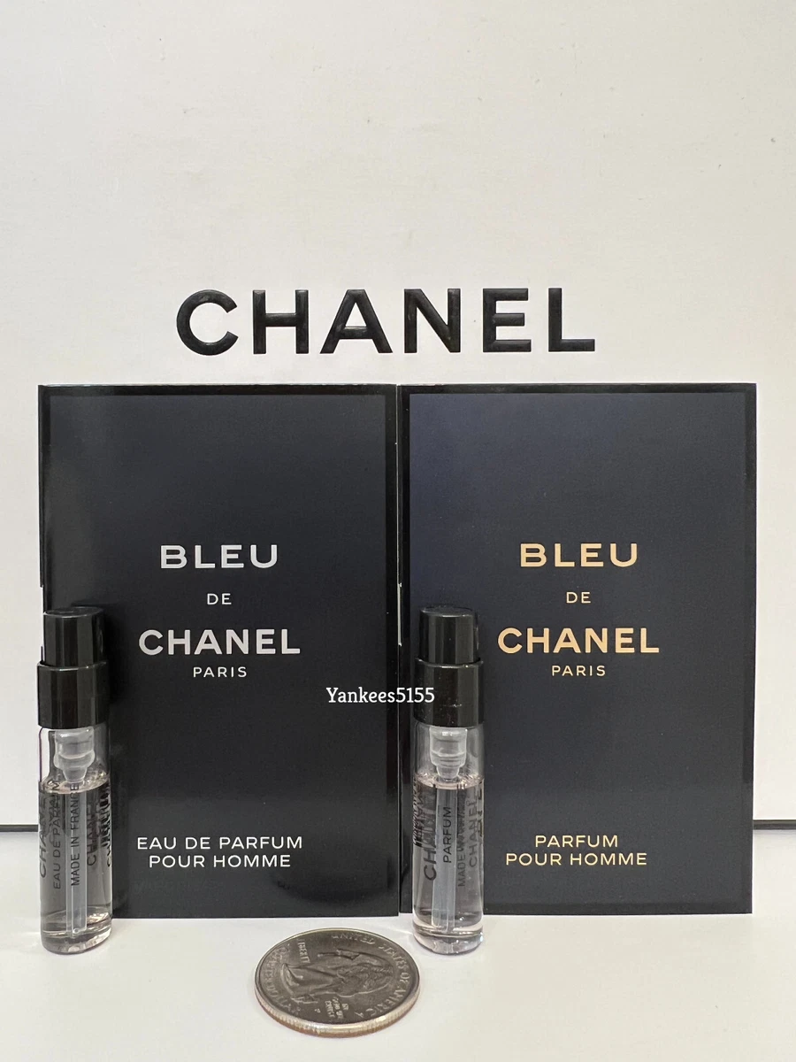 bleu de chanel for men sample