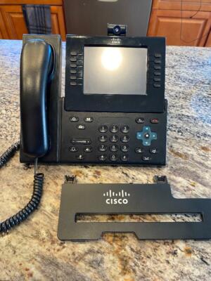 Cisco Cp 9971 C Cam K9 Voip Ip Phone Color Touchscreen Usb Camera Cp 9971 Ebay