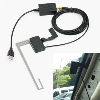 Auto Digitales DAB + Tuner Radio Box USB-Empfängerantenne Schwarz Für Android