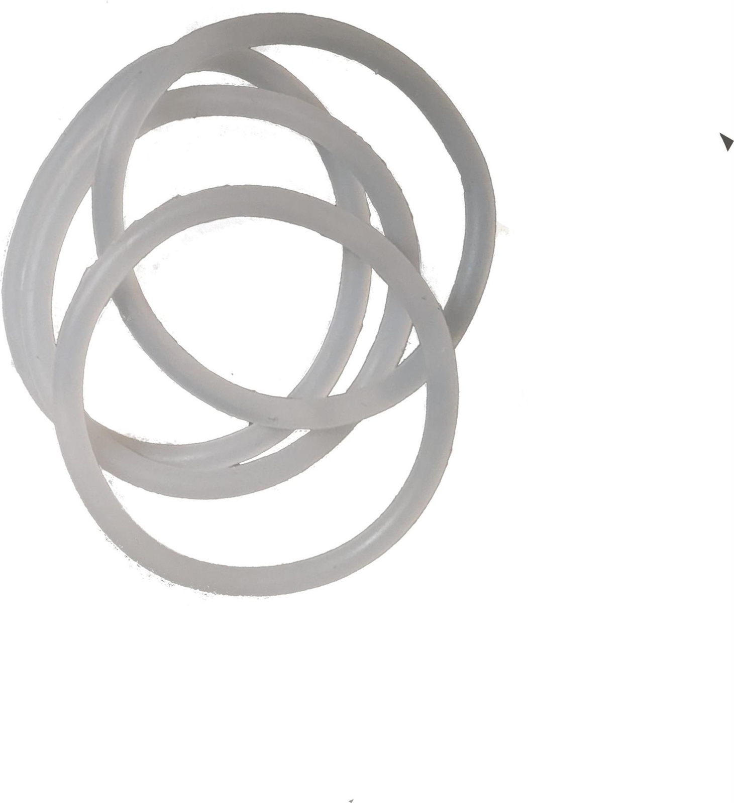 Clear Silicone Non SlipEndless Snag Free Hair Bobbles Elastics Hair