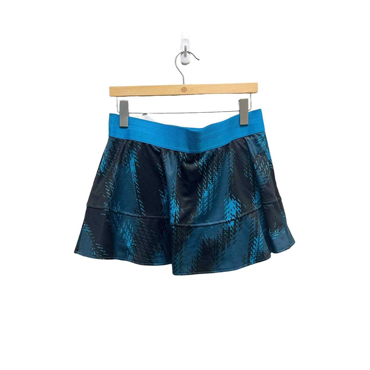 Adidas Women's Tennis PRIMEBLUE PRINTED MATCH SKIRT Blue