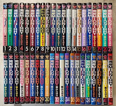 Wangan Midnight  Japanese ver vol 1-42 Michiharu Kusunoki manga Comics Full Set
