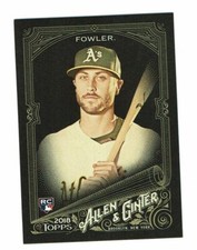 2018 Topps Allen & Ginter X Dustin Fowler RC #311 Oakland Athletics SP