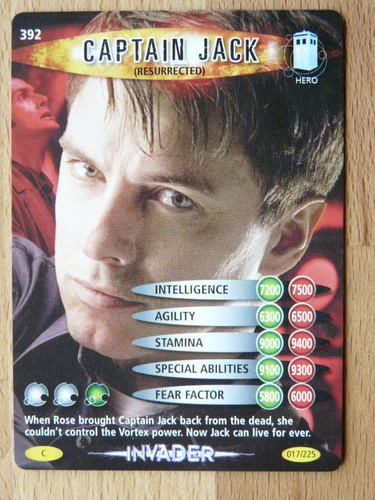 DOCTOR WHO Battles In Time INVADER Trading Cards 376 - 594 BBC 2007 - Picture 10 of 86