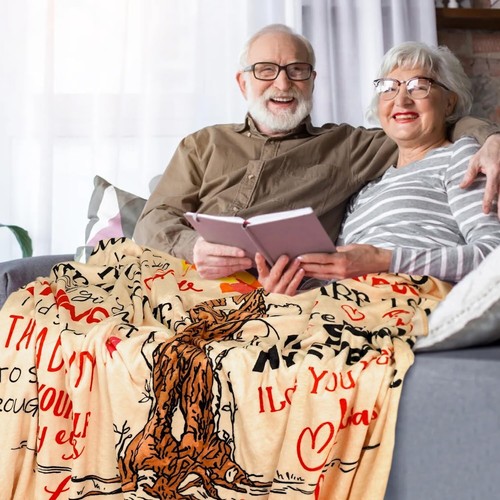 To My Wife Blanket from HusbandValentines Day Gifts for WifeWedding Anniversary - Picture 6 of 7