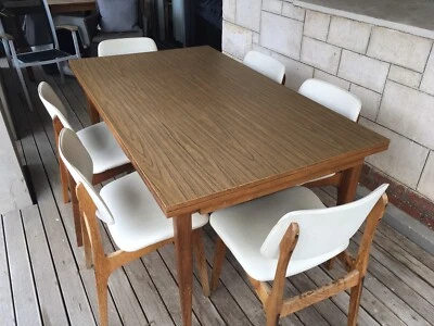7 Piece Mid Century Extendable Dining Suite Chairs Gumtree Extendable Dining Suite Chairs