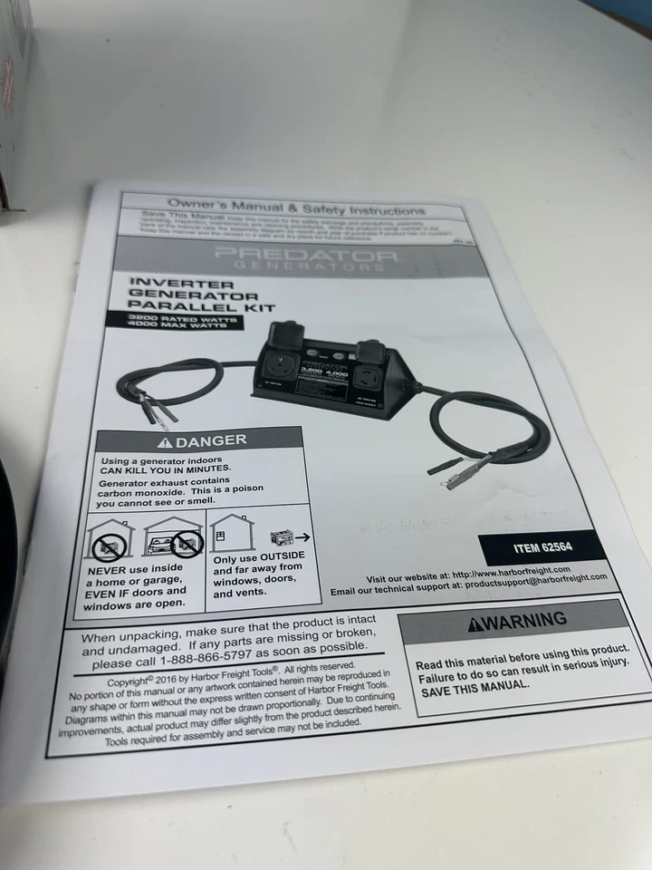 RV Ready 30A Parallel Kit For Predator 2000 Or 1600 Inverter Generator - Image 3 of 4