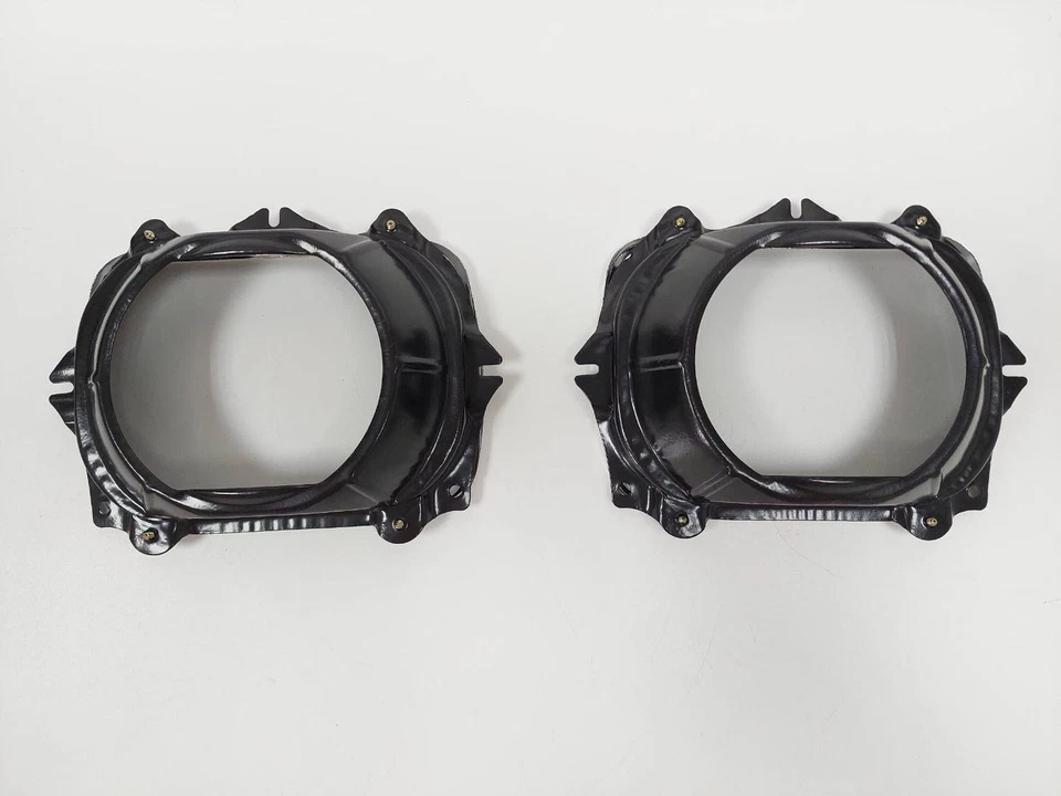 Light Case Headlight housing Stainless Trim fit Toyota Pickup Hilux 1985-1988 - Image 2 of 4