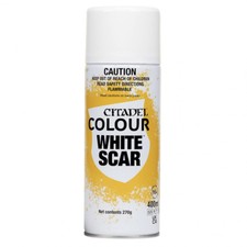 Citadel: White Scar Spray Primer 9.5oz Can 