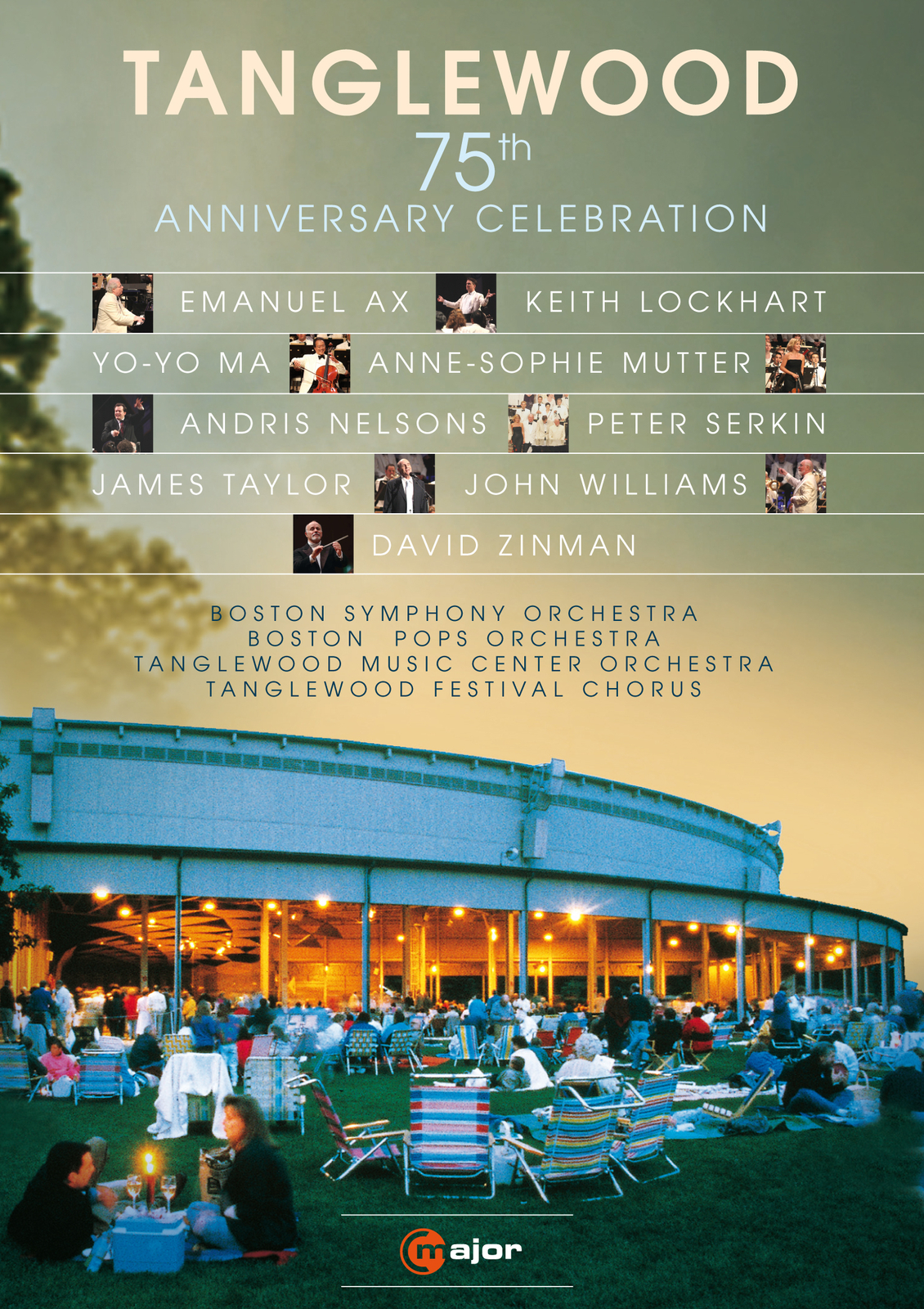 Tanglewood: 75th Anniversary Celebration (DVD) Yo-Yo Ma Anne-Sophie Mutter