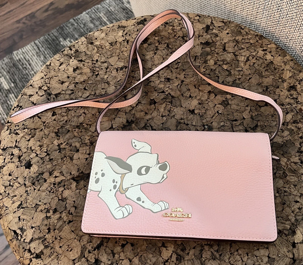 Coach Disney 101 Dalmatians Pink Crossbody Purse eBay