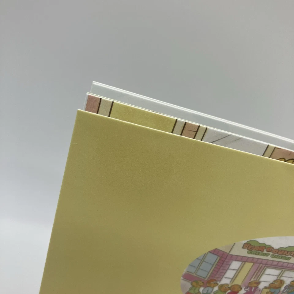 RARE COLLECTIBLE The Berenstain Bears Visit the Credit Union PB Paperback Book - Image 4 of 4