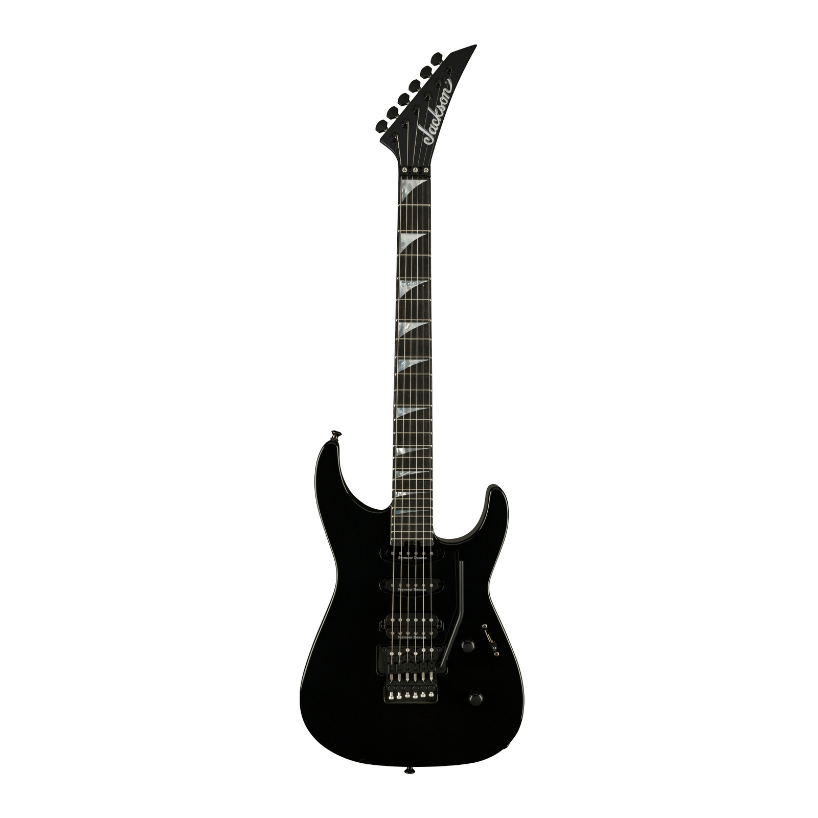 Jackson American Series Soloist SL3 6-струнная электрогитара глянцевого черного цвета класса А