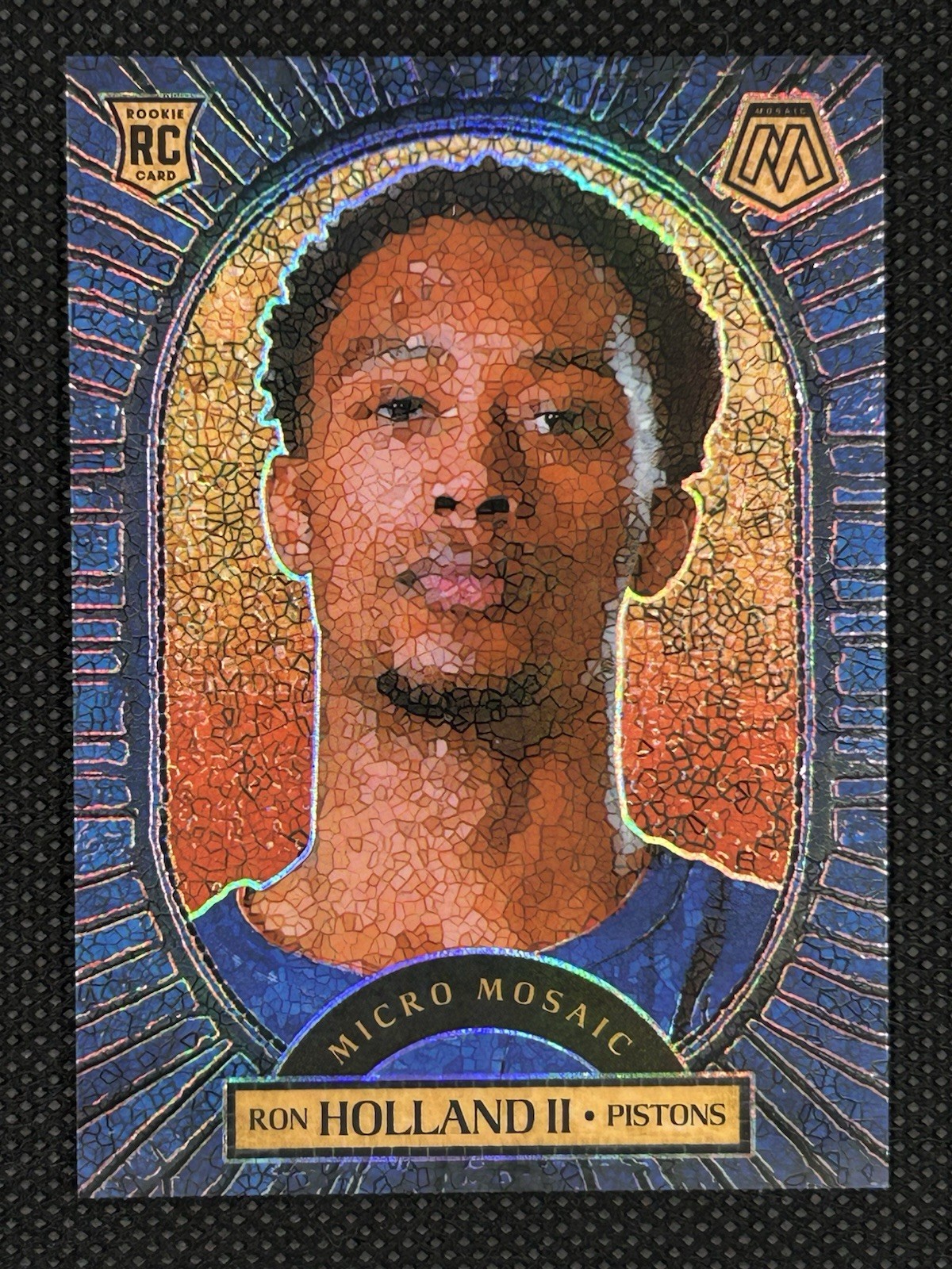Panini 2024-25 Mosaic Micro Mosaic Ron Holland II RC Insert #1 Pistons