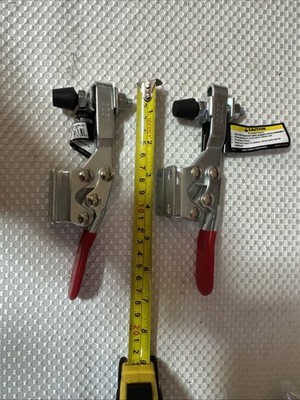 Lot Of 2 , 225D Horizontal Locking Hold Down Toggle Clamp