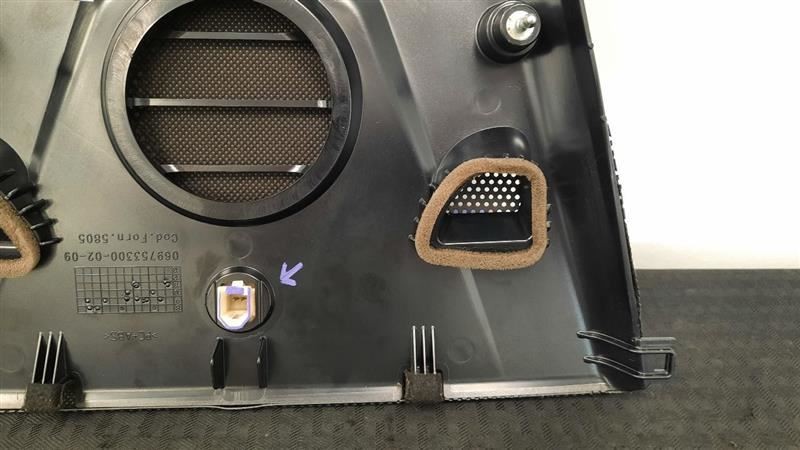 12 2012 FERRARI CALIFORNIA F149 OEM TWEETER SPEAKER DASH COVER BEZEL 80637500