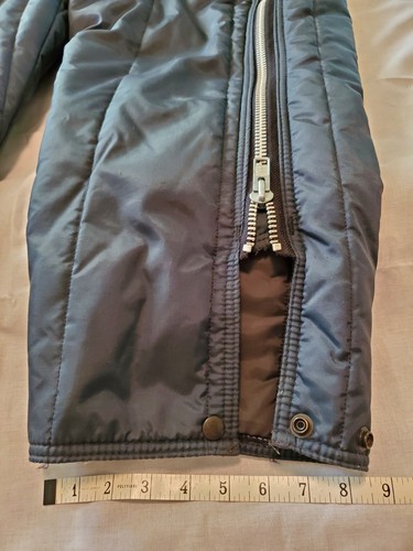 De Colección SafTbak Enfriador Asesino Moto de Nieve Pesca en Hielo Invierno Azul Marino Traje Para Hombres L - Imagen 11 de 11