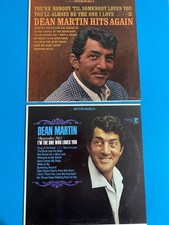 Dean Martin LP Vinyl Record Lot Dean Martin Hits Again I m The One Who Loves You