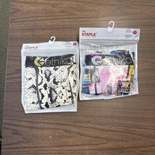 ETHIKA THE STAPLE RANSOM CUTOUT LETTERS BOXER BRIEFS SIZE SMALL Lot 2