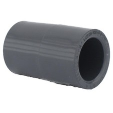 Charlotte Pipe PVC 08100 1000 Schedule 80 PVC Coupling 1/2 Slip Dia. in.