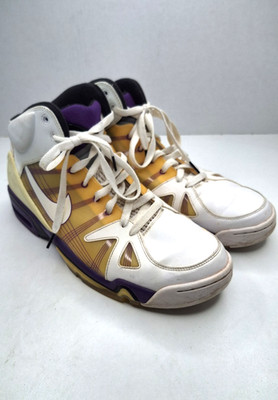 Nike Air Hoop Structure FA LE Men's White Purple shoes Size 13