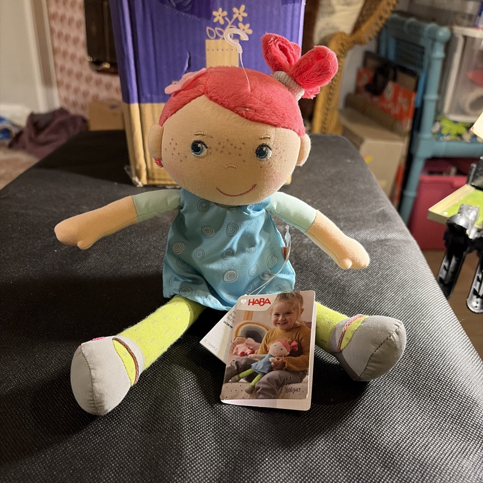 New! Snug Up Philine 10" Soft Doll Machine Washable Age 2+ HABA