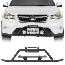 2013-2017 Subaru Xv Crosstrek Rally Light Bar Bull Bar With 2 Tabs License Mount