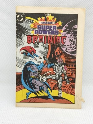 Estrela Brazil Super Powers Mini Comic Brainiac Rare DC Comics Not Kenner