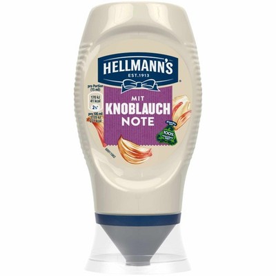 Hellmann's Sauce mit Knoblauchnote 250ml Squeezeflasche