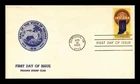 US COVER INDIANA STATEHOOD SESQUICENTENNIAL FDC SCOTT 1308 INSERT