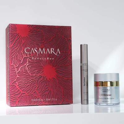 Casmara Beauty Box Q10 Rescue plus Eye Contour Anti Wrinkle 2025 / Anti-Aging-Se