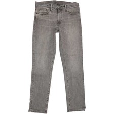 Levi's 511  Herren Grau Straight Slim Stretch Jeans W33 L31 (80022)