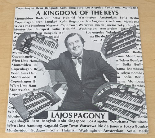 Lajos Pagony A Kingdom Of The Keys Klavier Vinyl Schallplatte Album 33 versiegelt - Bild 1 von 5