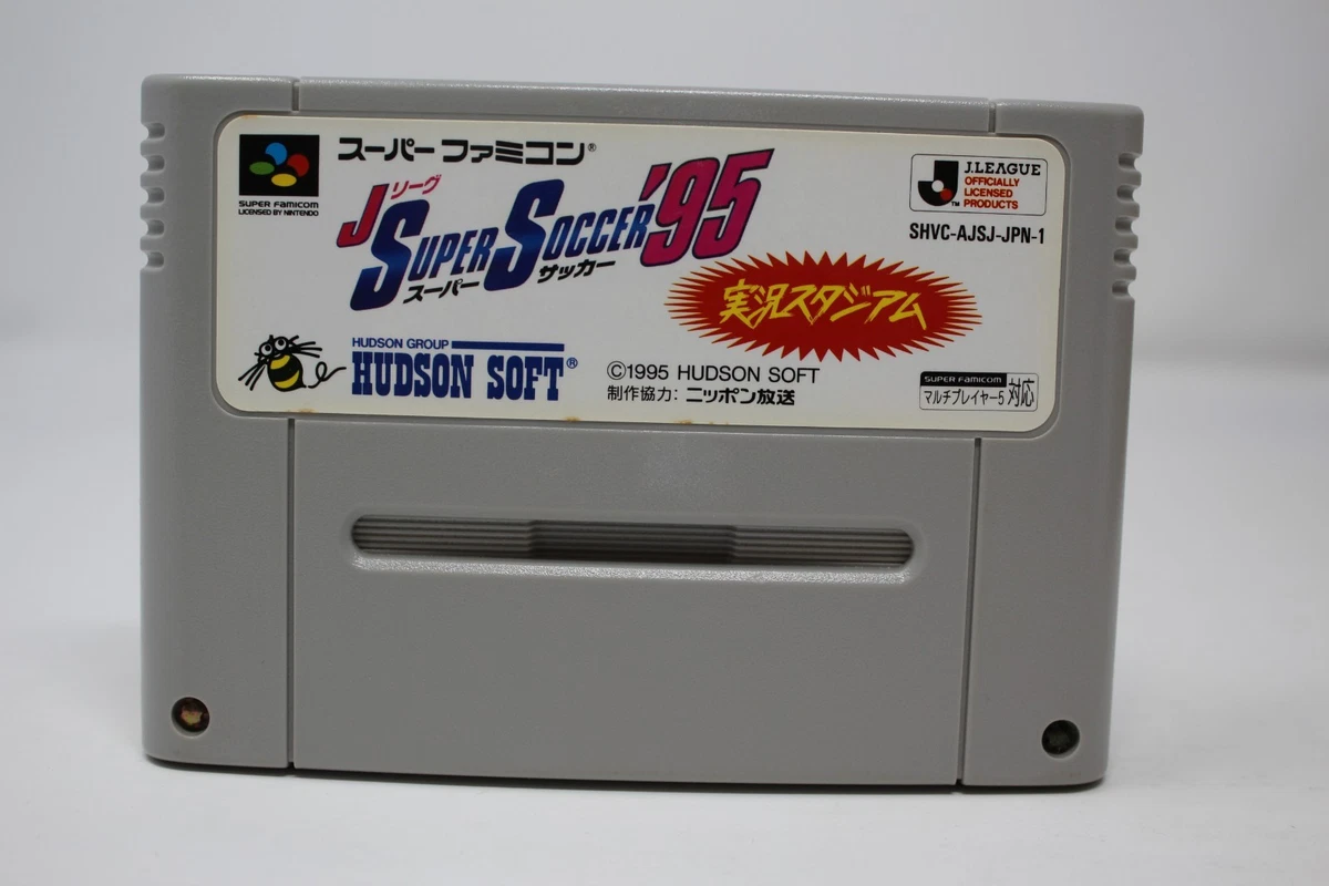 Jeu Super Famicom – Formation Soccer 95 – Édition Japonaise – Bon état